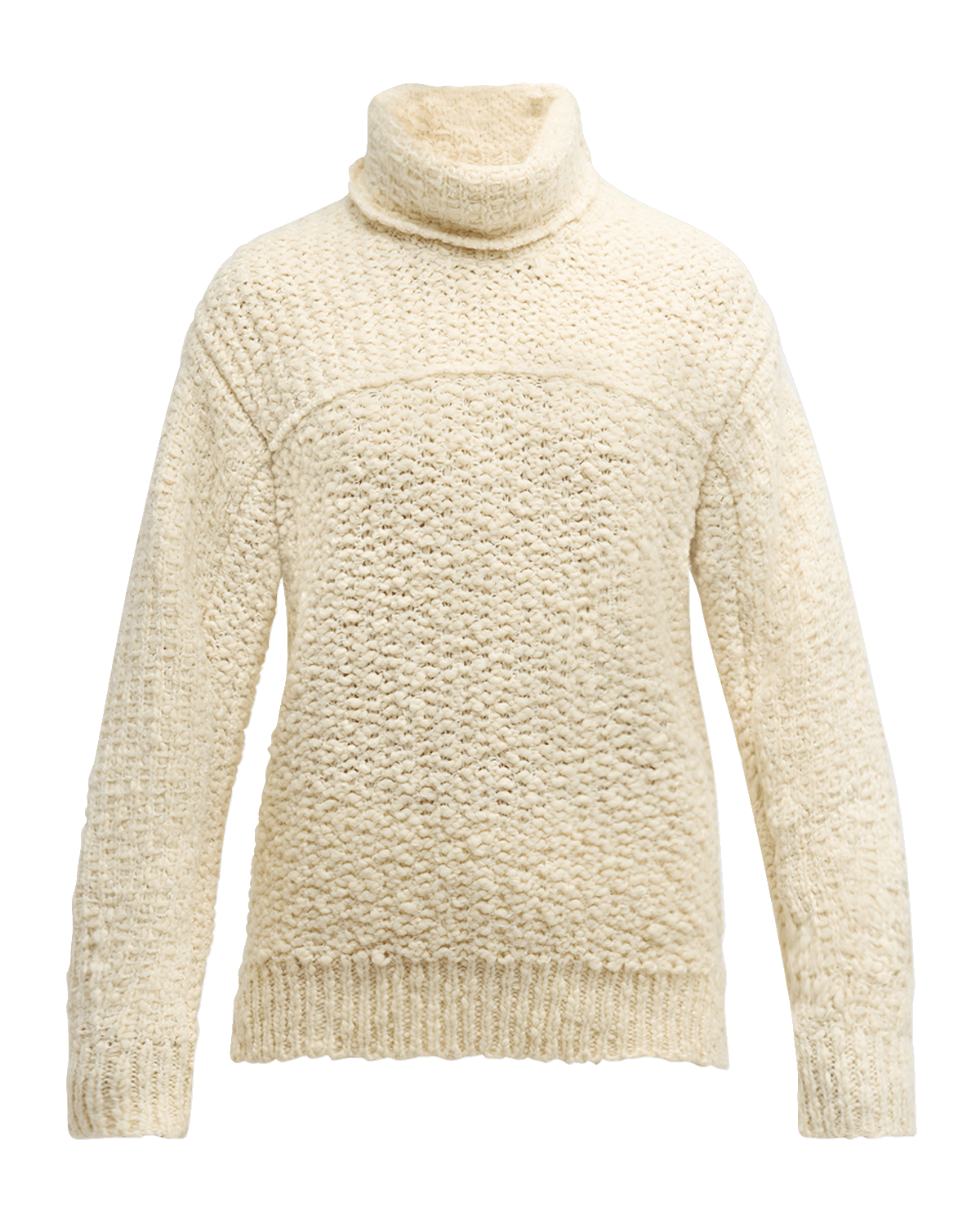 Moncler Grenoble Chunky Knit Turtleneck Sweater