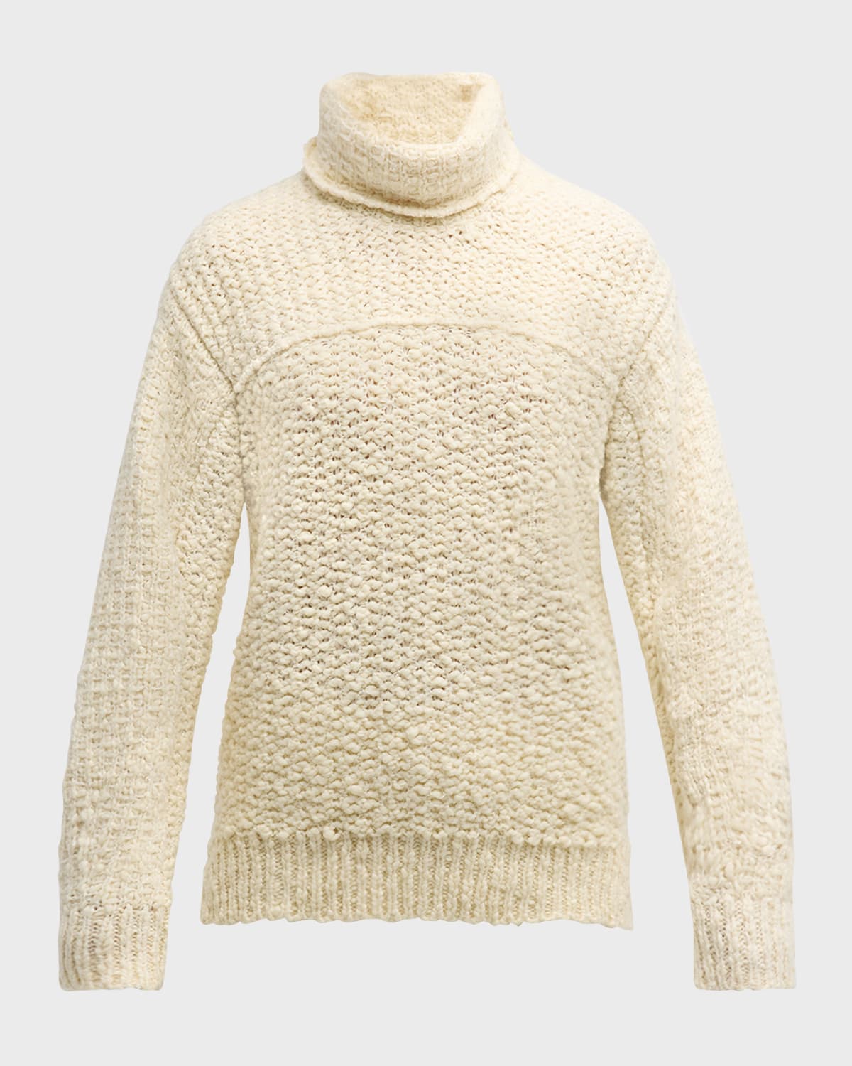 Moncler Grenoble Chunky Knit Turtleneck Sweater