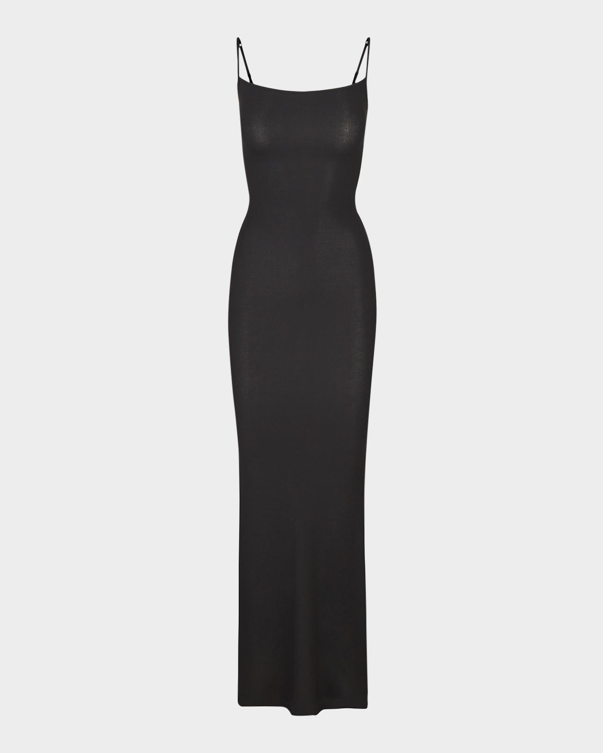 SKIMS Soft Lounge Ribbed Maxi Slip Dress