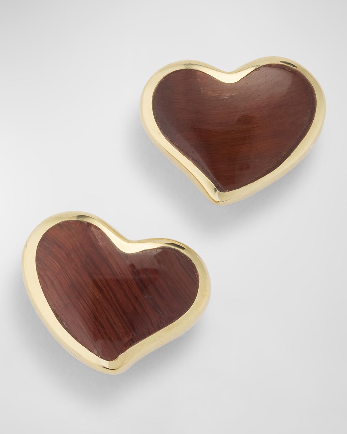 Heart Stud Earrings
