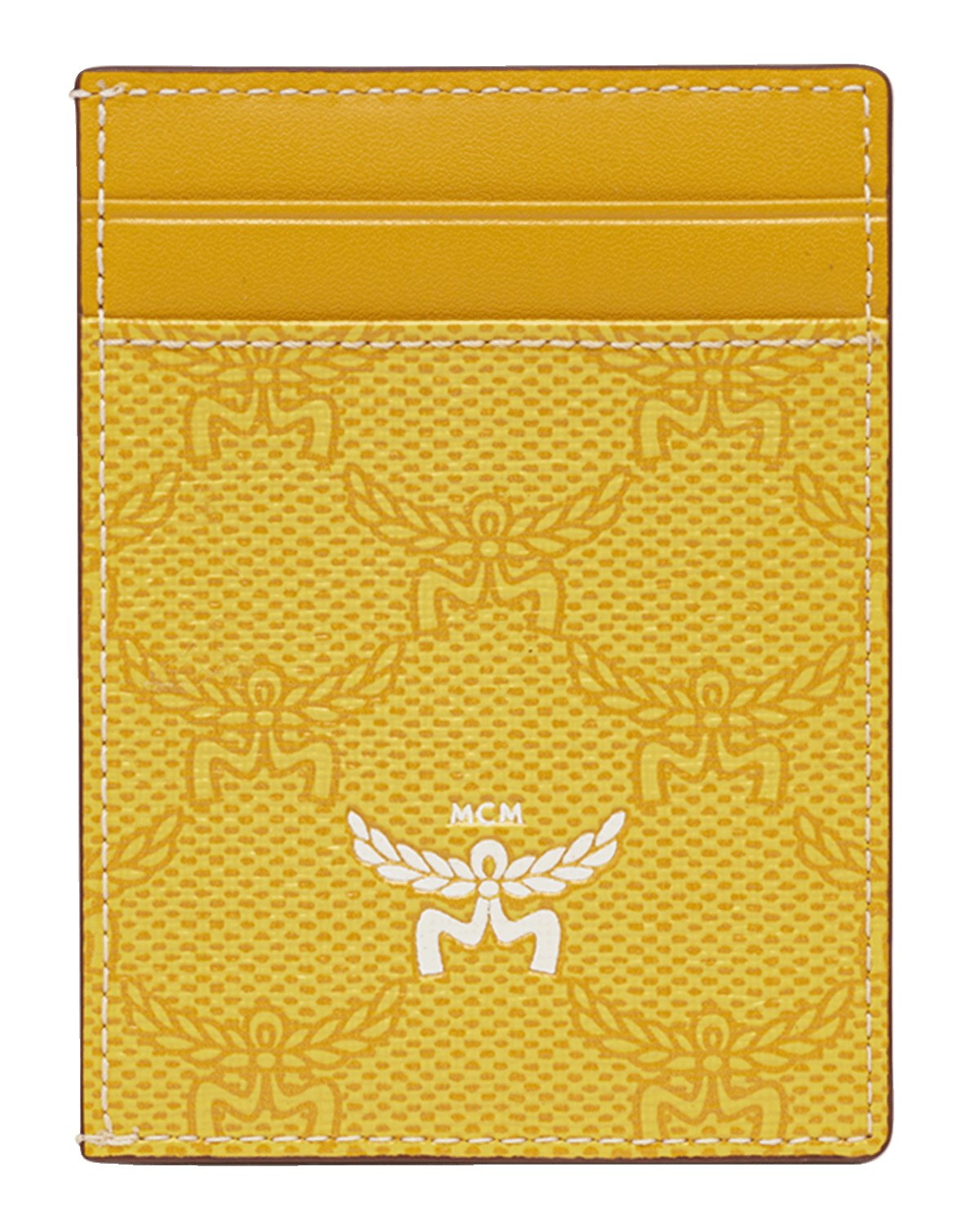 MCM Himmel Lauretos Faux Leather Card Case