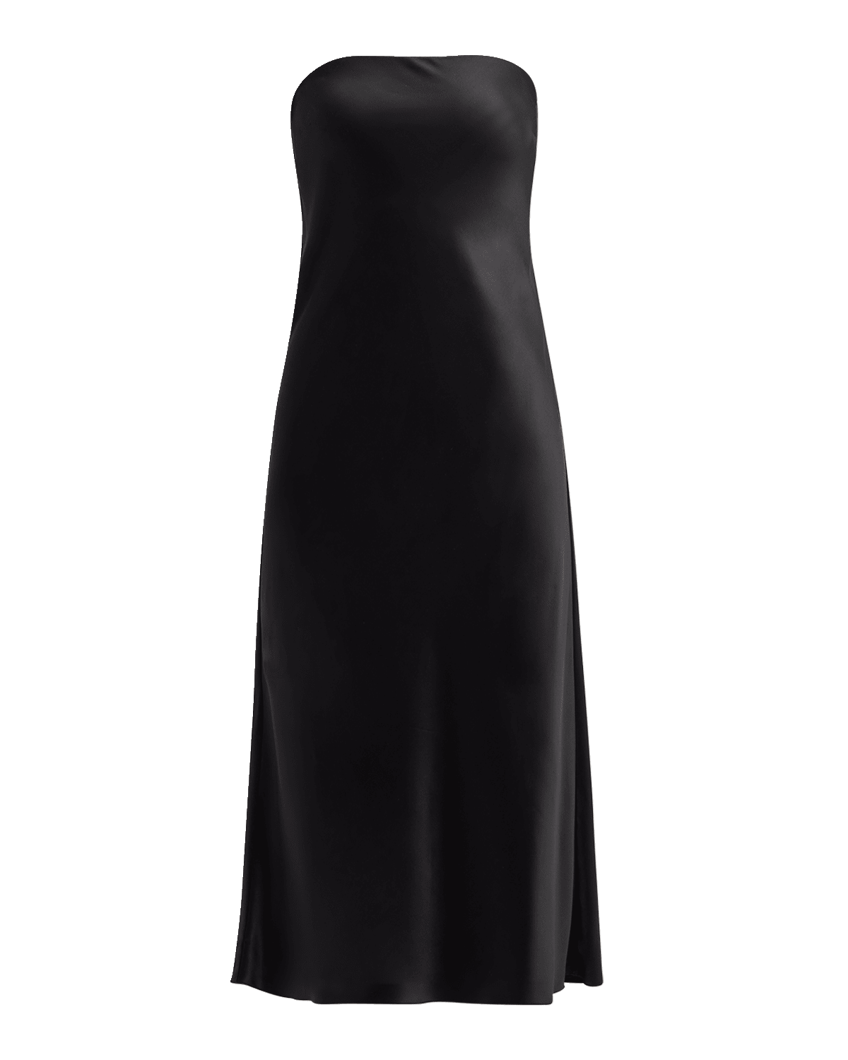 Salon 1884 Palma Strapless Silk Midi Dress