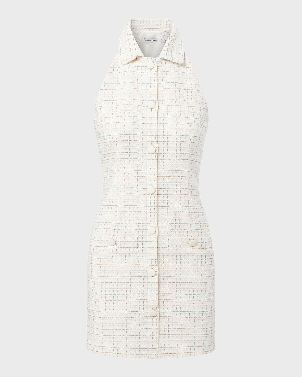 Veronica Beard Roxanne Tweed Mini Dress