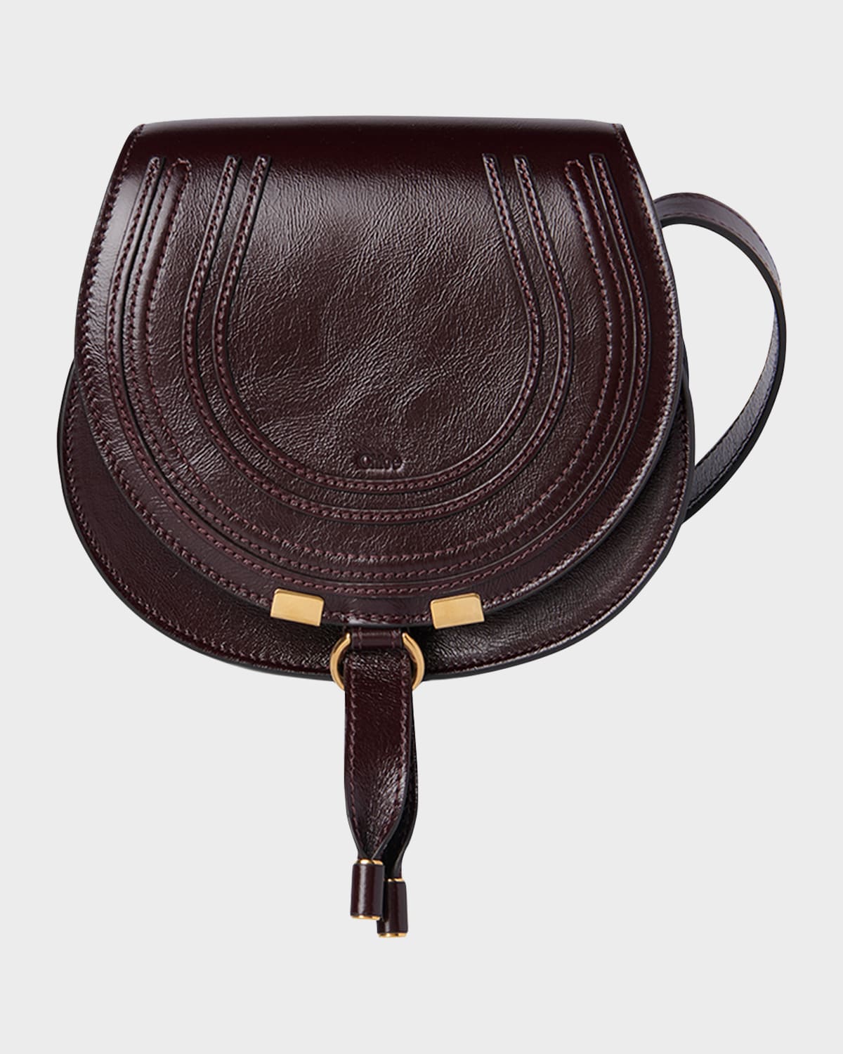 Chloe Marcie Small Crossbody Bag in Shiny Calfskin