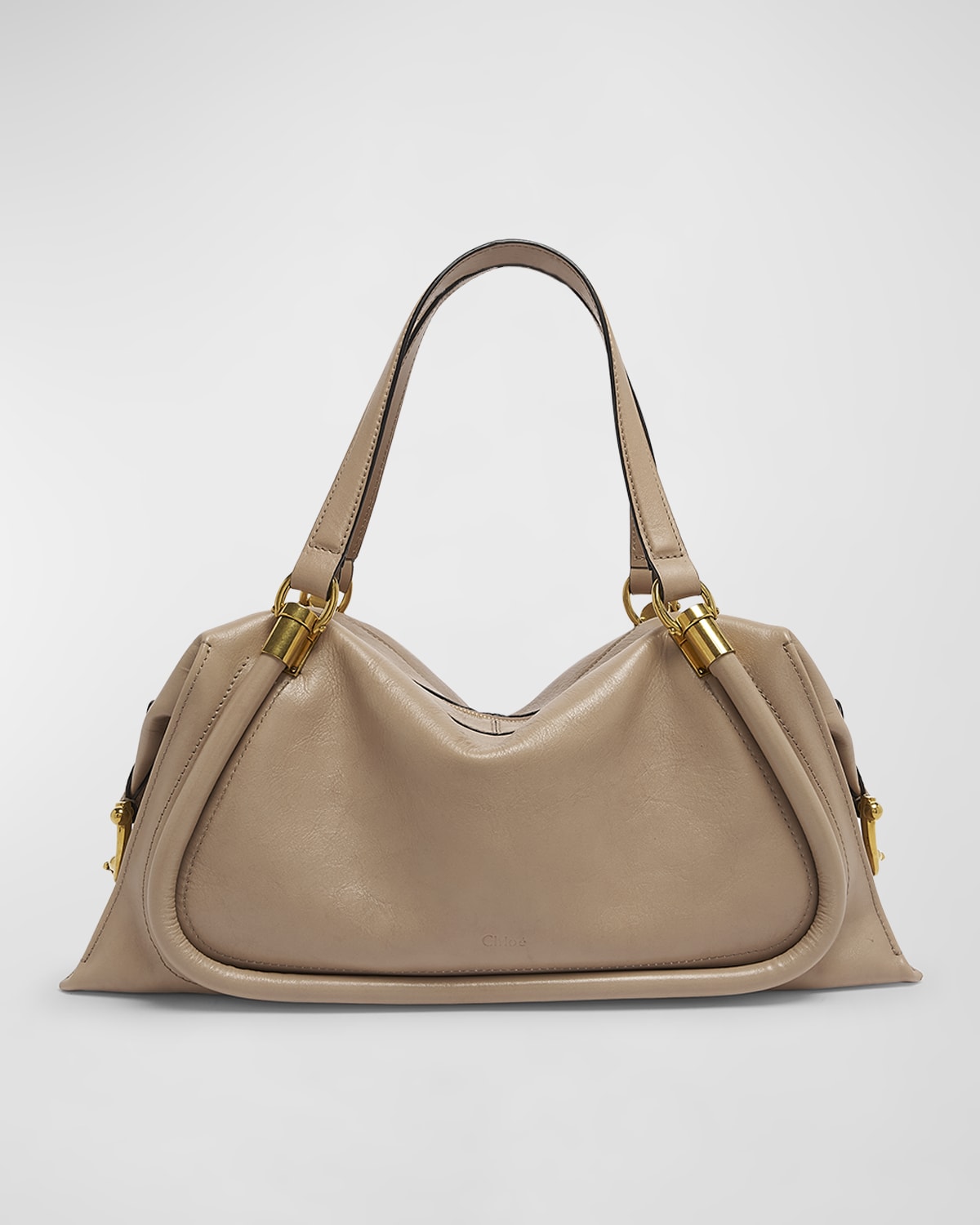 Chloe Paraty 24 Medium Bag in Shiny Calfskin