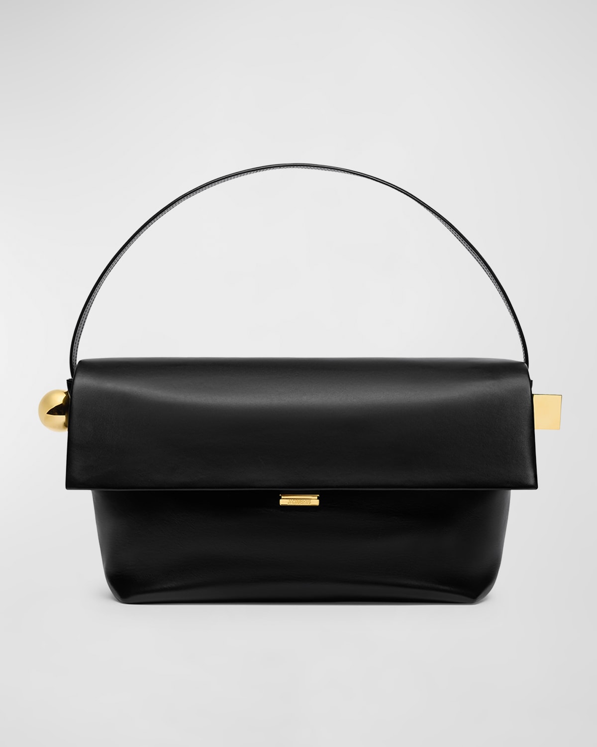 Jacquemus Le Grand Rond Leather Shoulder Bag