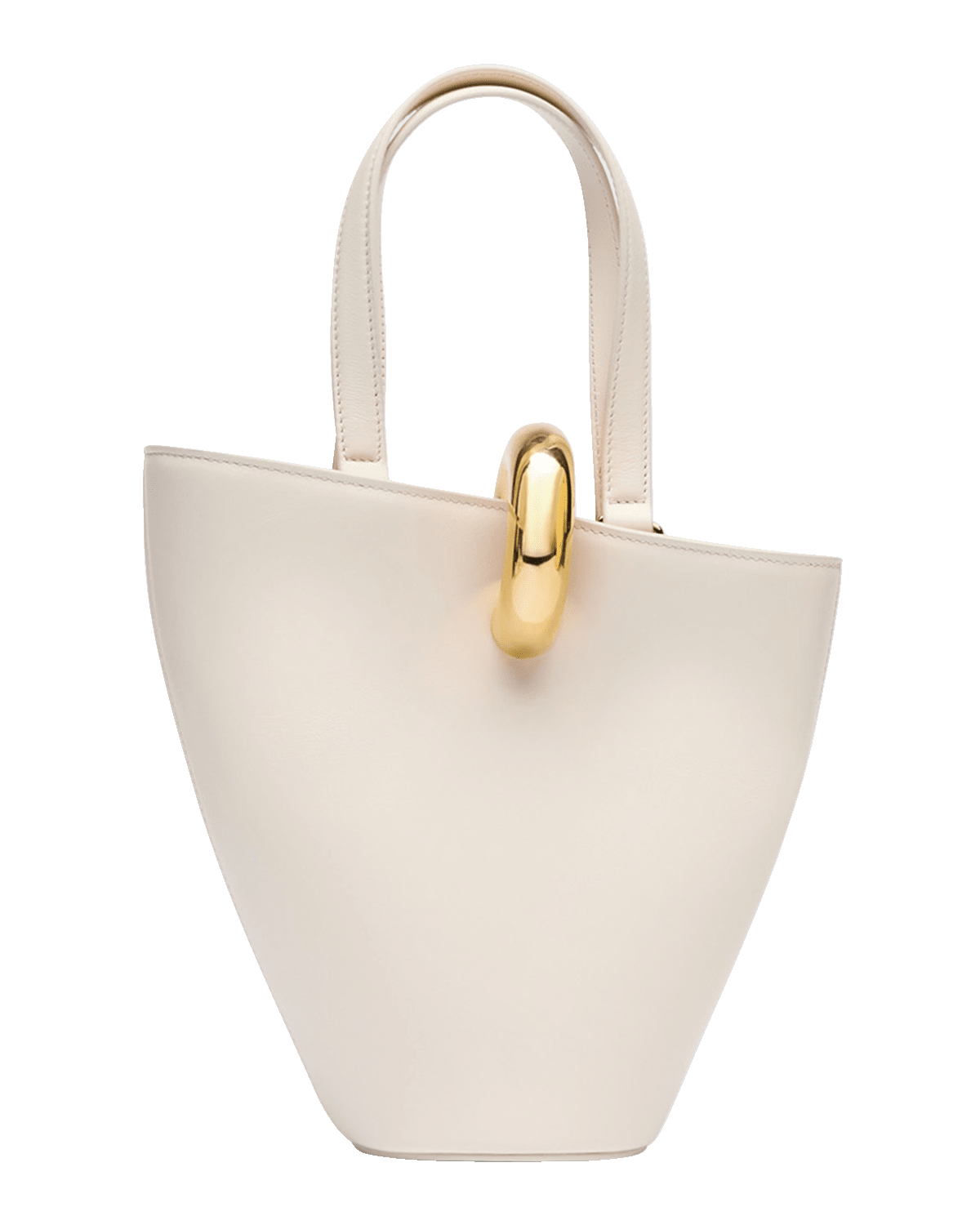 Jacquemus Le Petit Bambola Ring Leather Bucket Bag