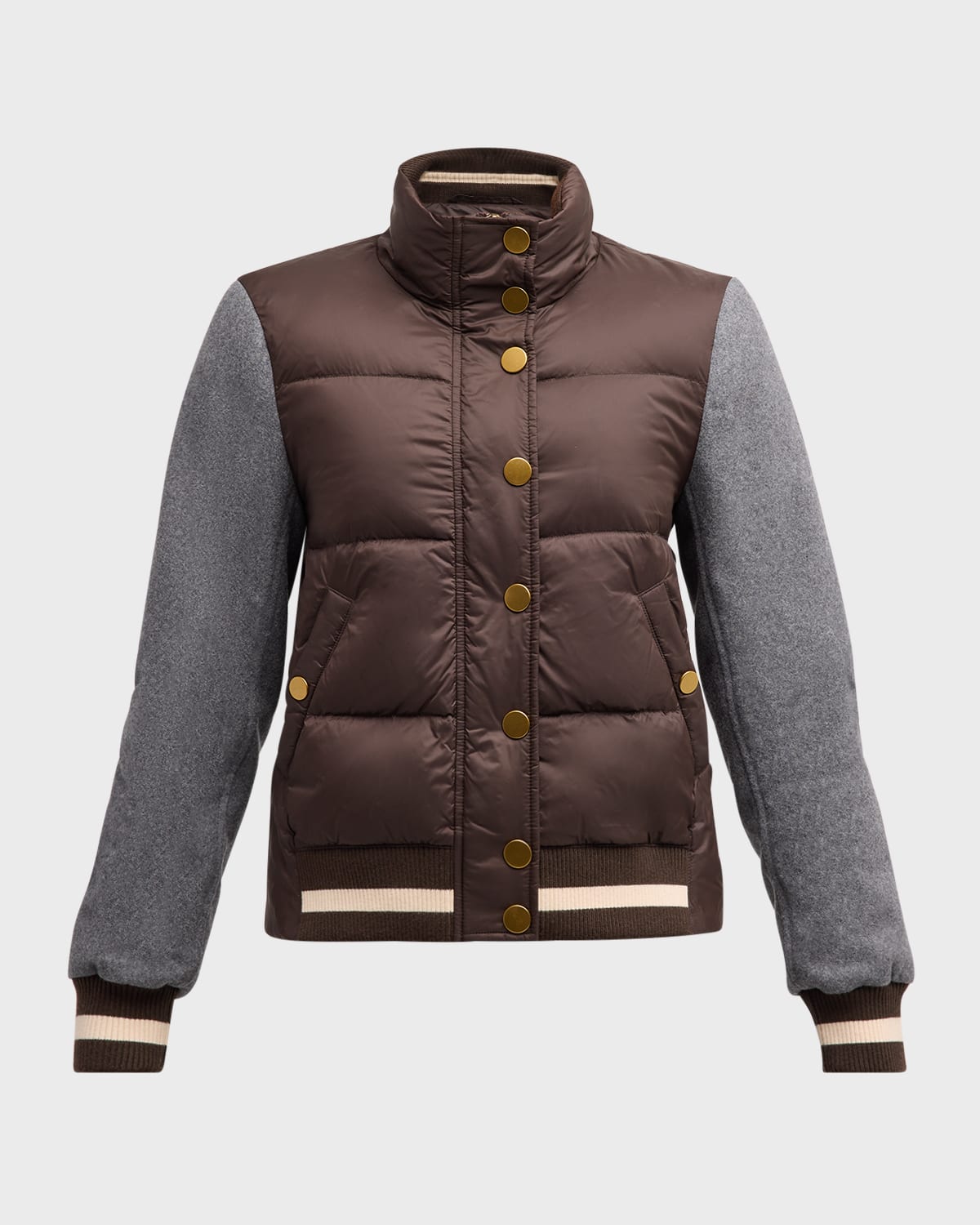 Tory Burch Reversible Puffer Jacket Neiman Marcus
