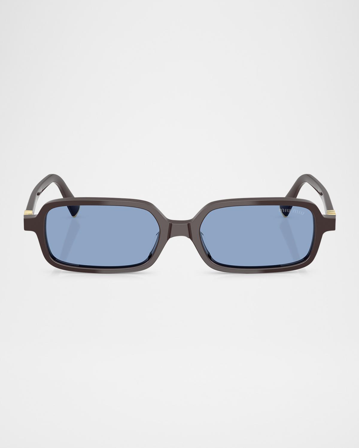 Miu Miu 11Zs Rectangular Sunglasses