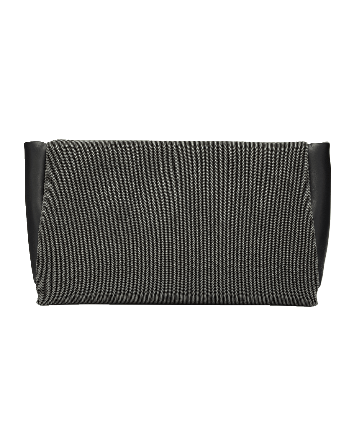 Brunello Cucinelli Cloud Monili Leather Clutch Bag