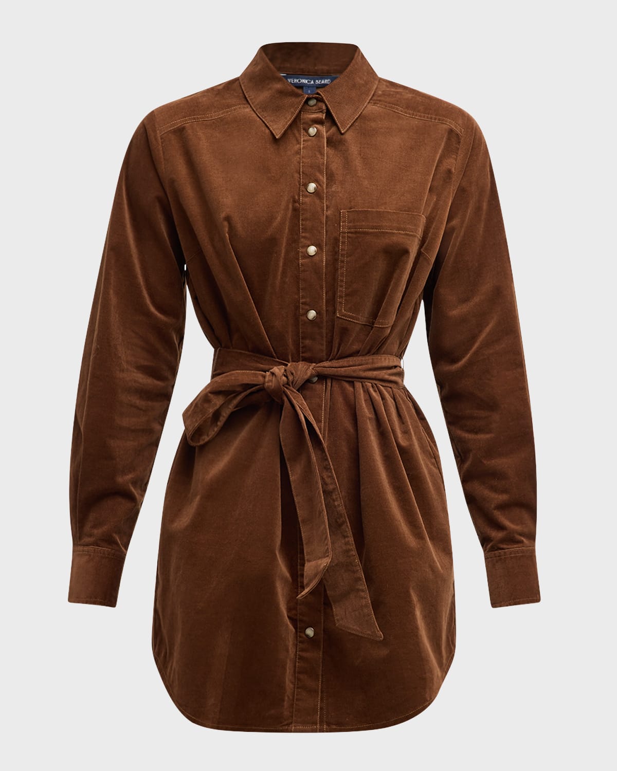 Veronica Beard Ryan Corduroy Shirtdress