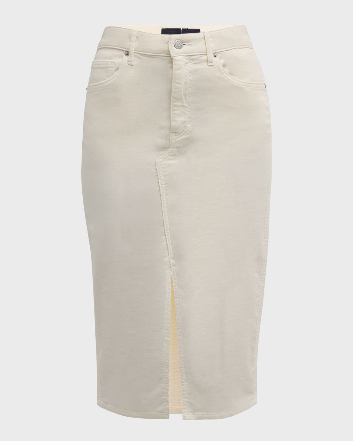 Denton high waist denim skirt veronica beard hotsell