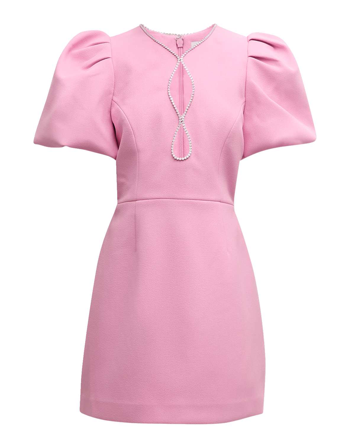 REBECCA VALLANCE Karina Jewel-Embellished Cutout Mini Dress