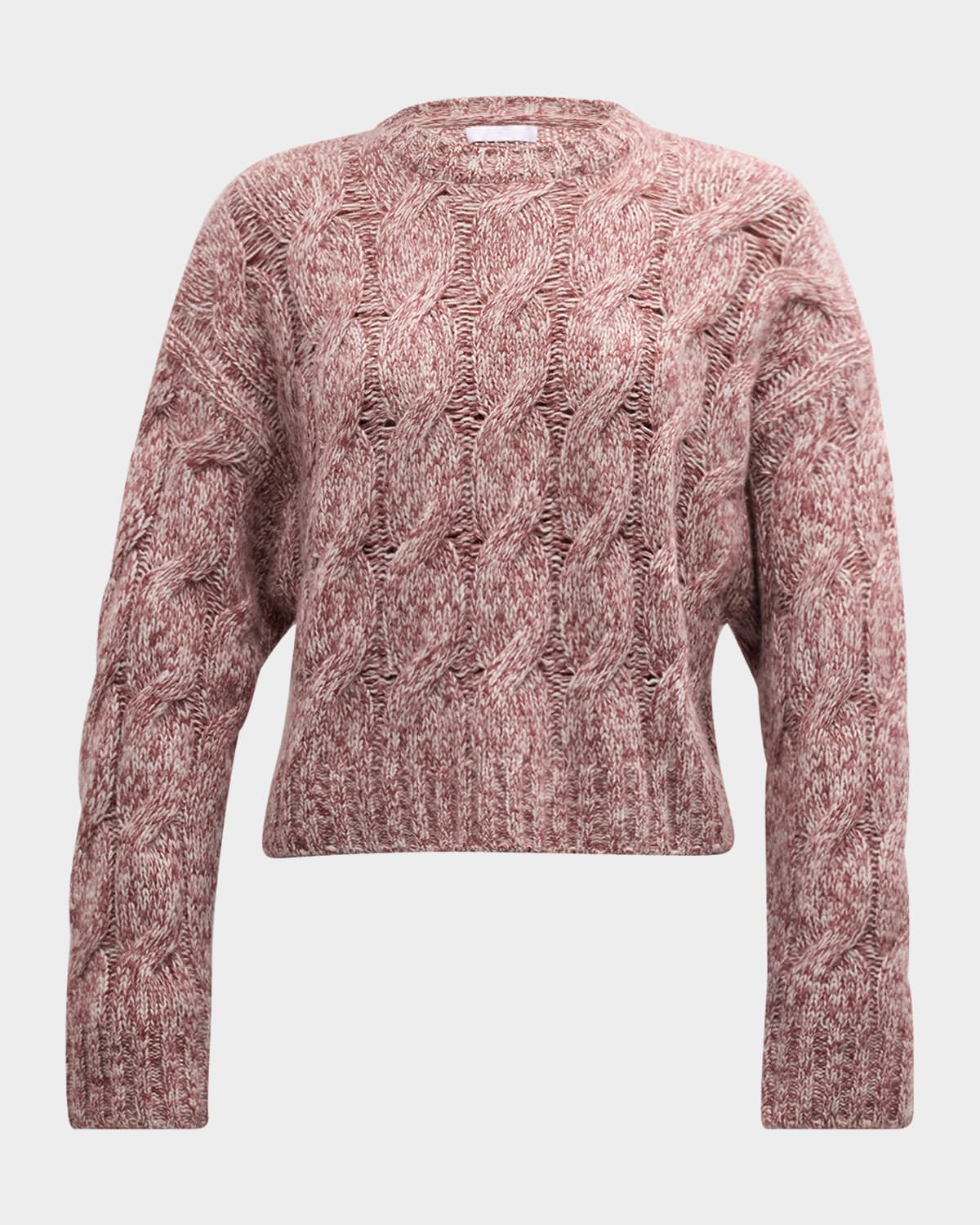 Sablyn Tristant Marled Cashmere Pullover