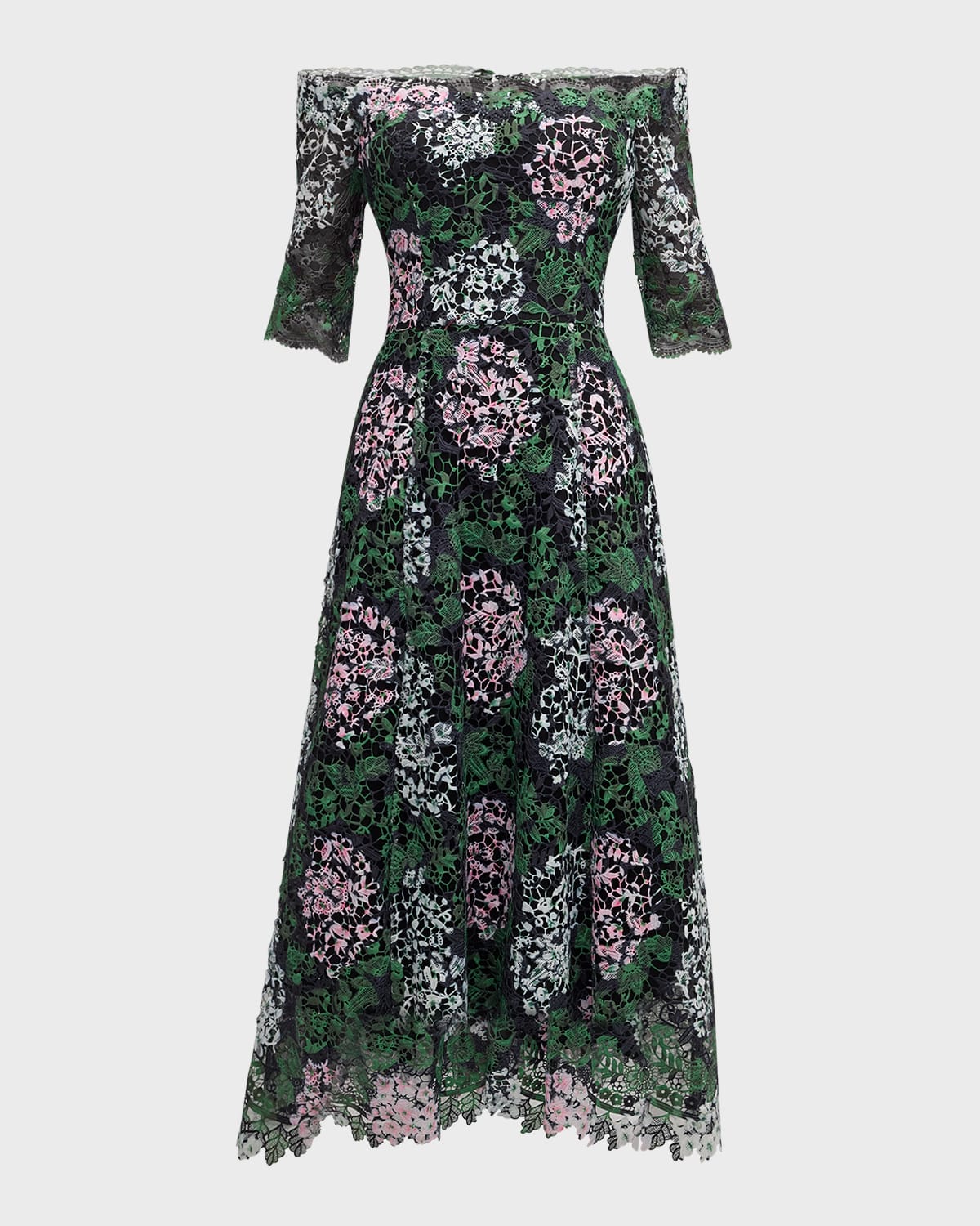 Shoshanna glengarry lace dress sales