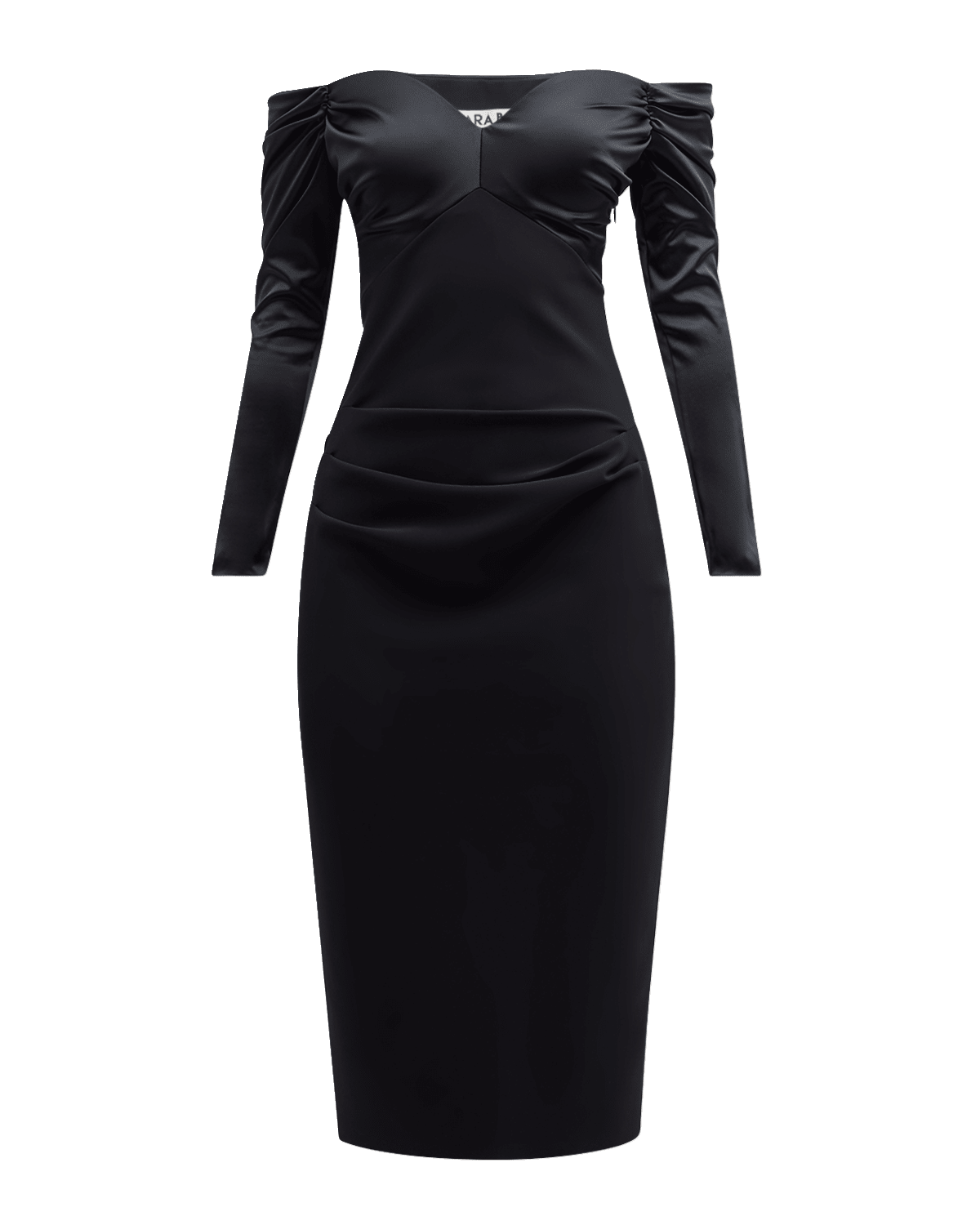 Chiara Boni La Petite Robe Off-Shoulder Sweetheart Bodycon Dress