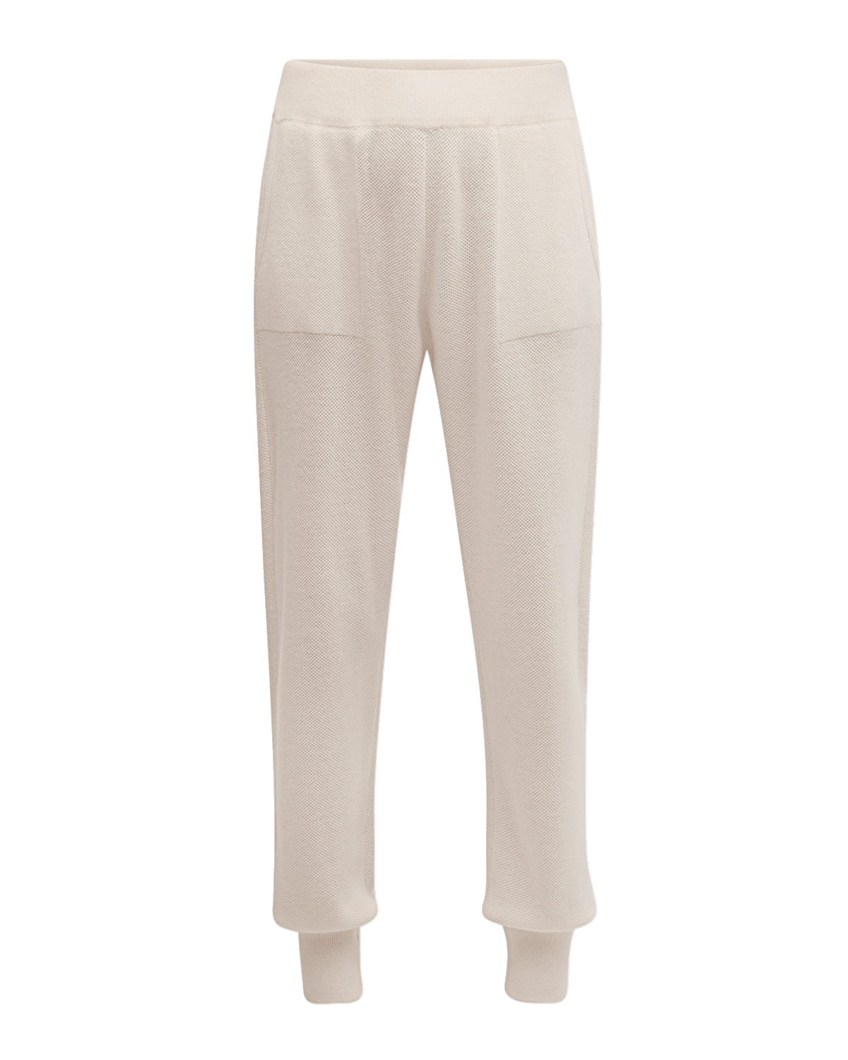 Brunello Cucinelli Cashmere Pique Knit Sport Joggers