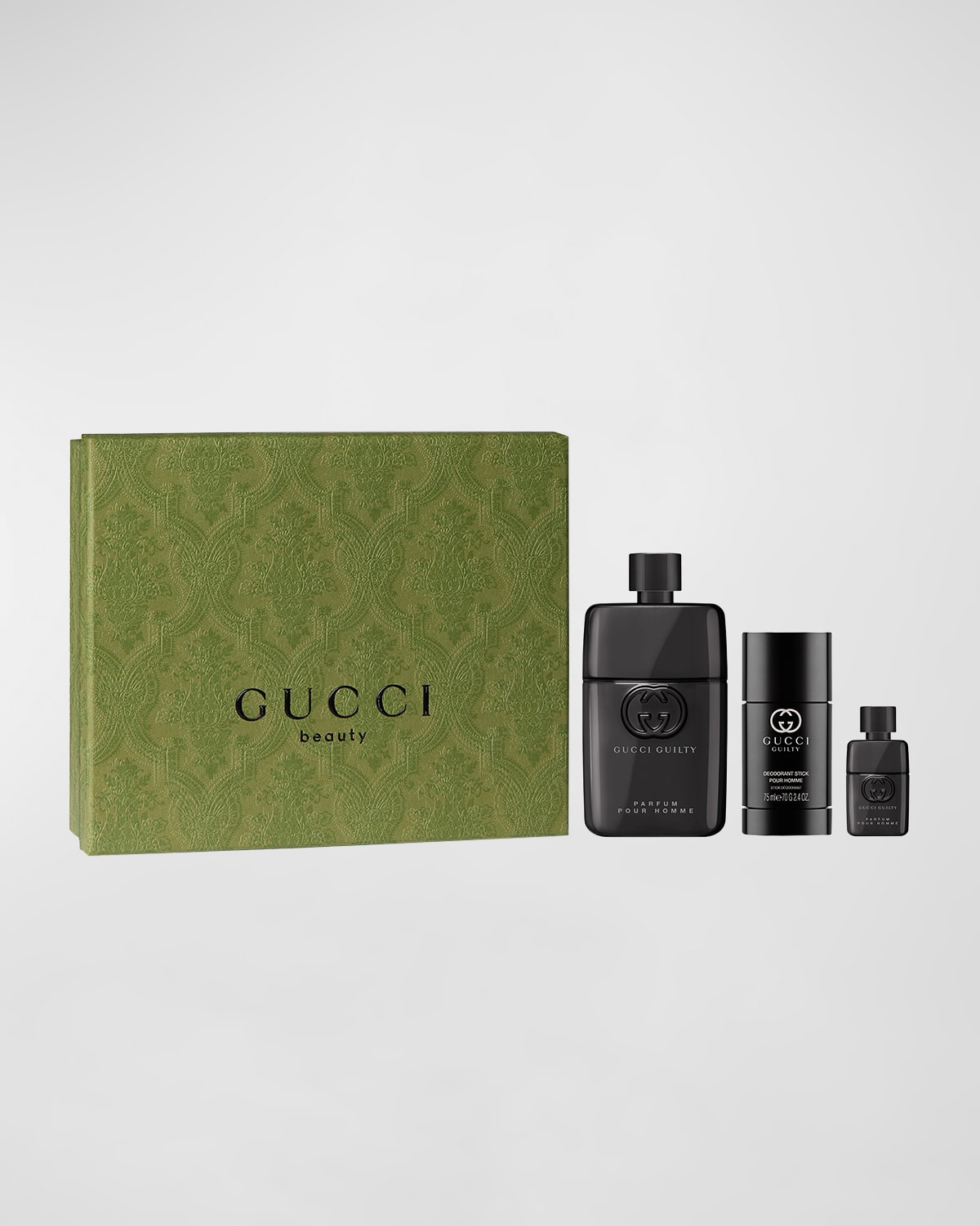 Gucci Gucci Men's 3-Piece Guilty Parfum Spring Gift Set