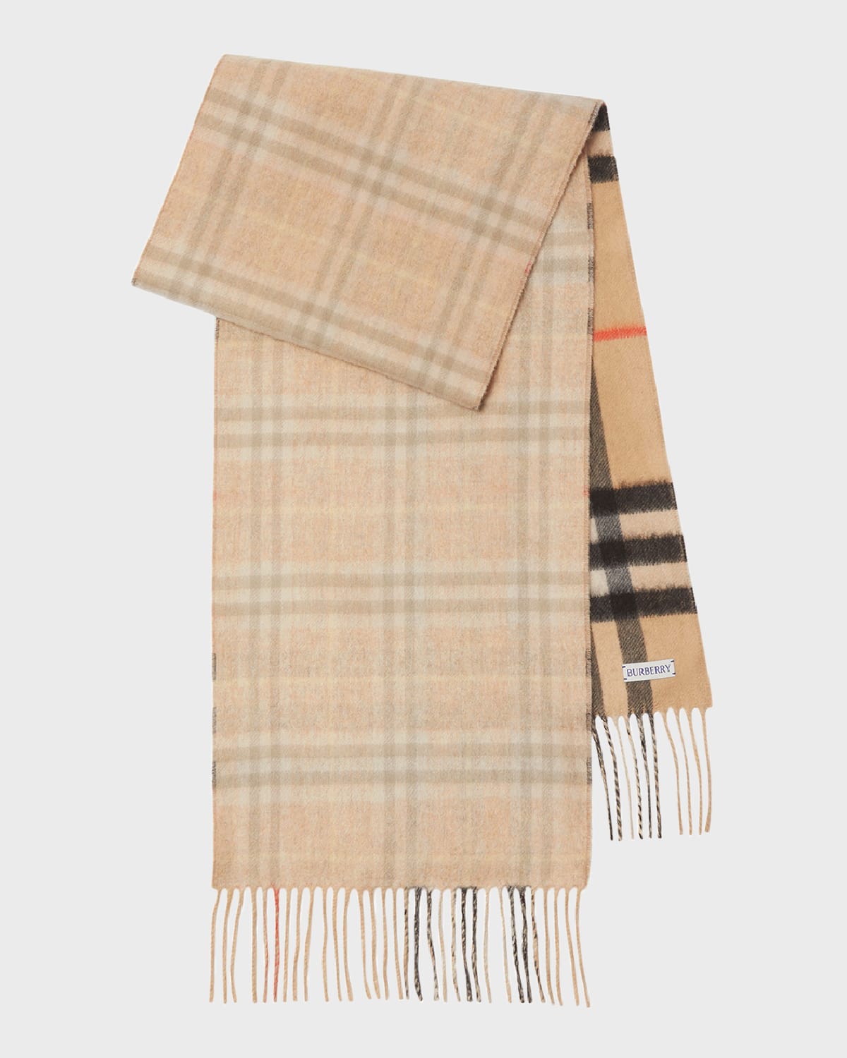 Burberry Check Cashmere Scarf