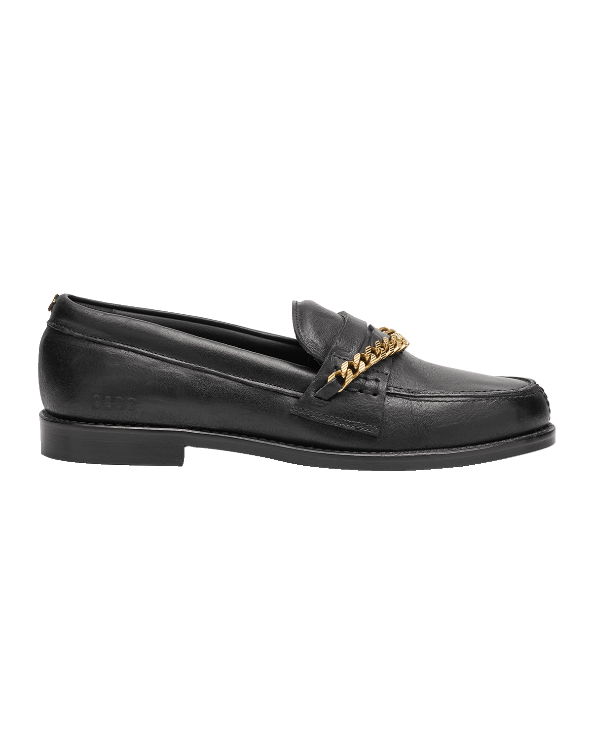 Golden Goose Jerry Chain Leather Penny Loafers