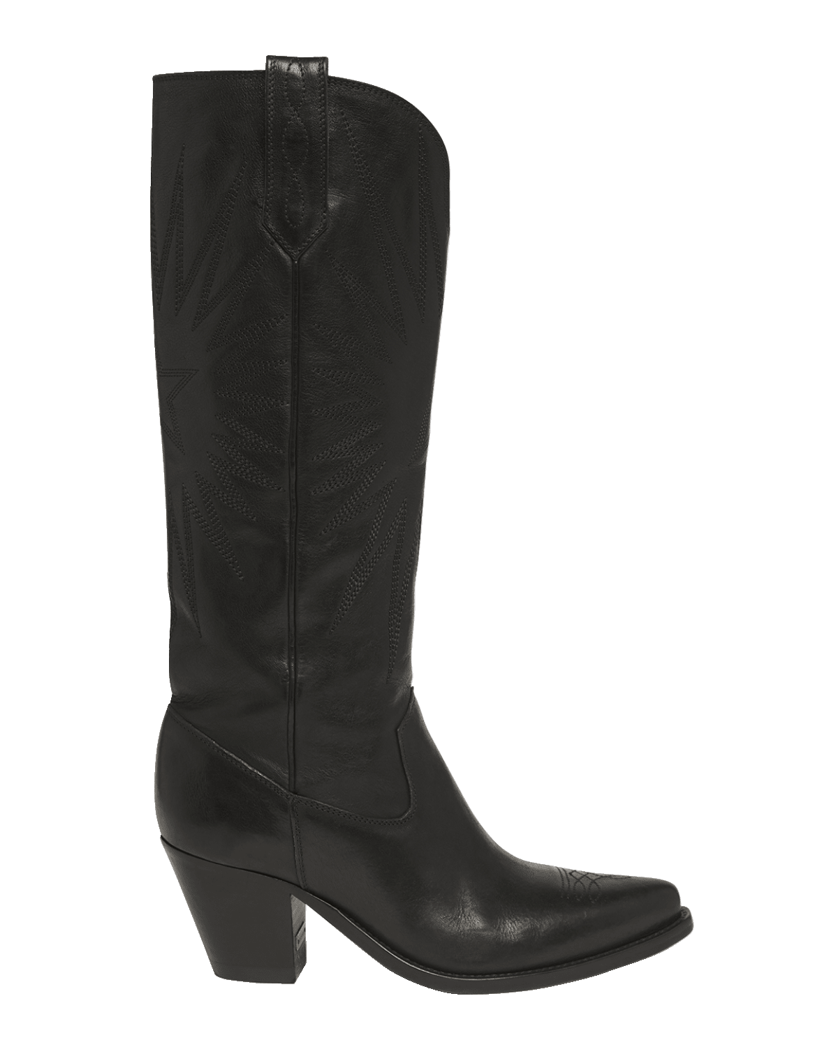 Golden Goose Wish Star Francesca Knee High Cowboy Boots