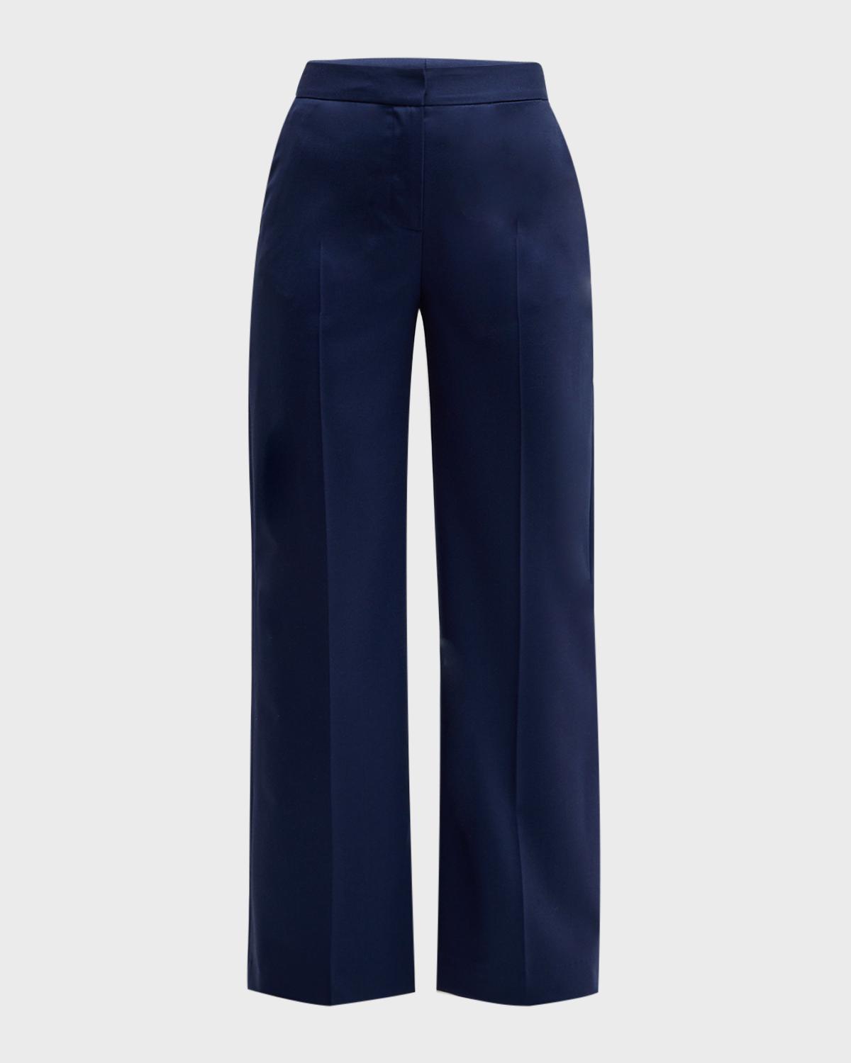 ARGENT Wide-Leg Seasonless Wool Trousers