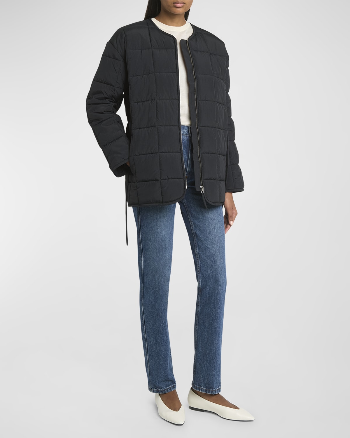 Co Quilted Zip Jacket