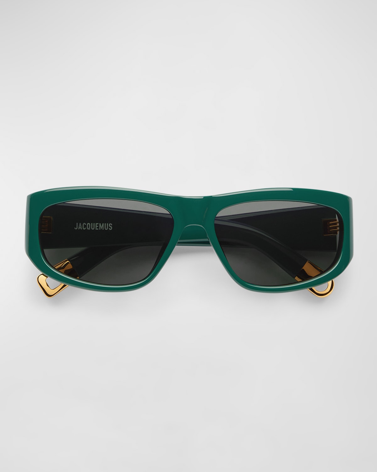 Jacquemus Les Lunettes Acetate Rectangle Sunglasses