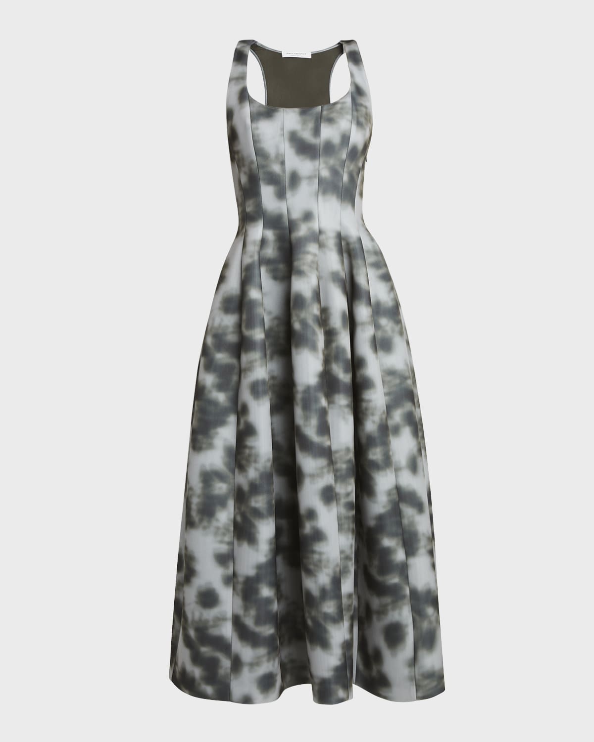 Philosophy di Lorenzo Serafini Abstract Floral Midi Dress