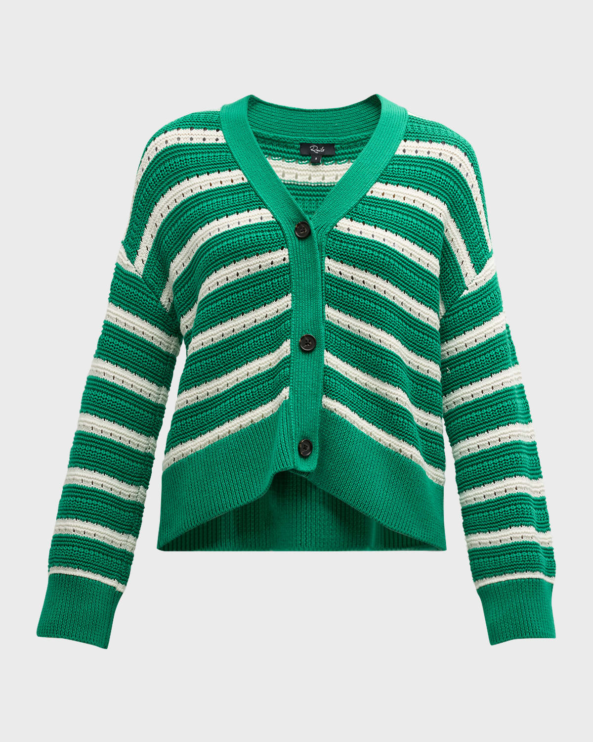 New JONATHAN SIMKHAI Liliana Stripe buying Cardigan