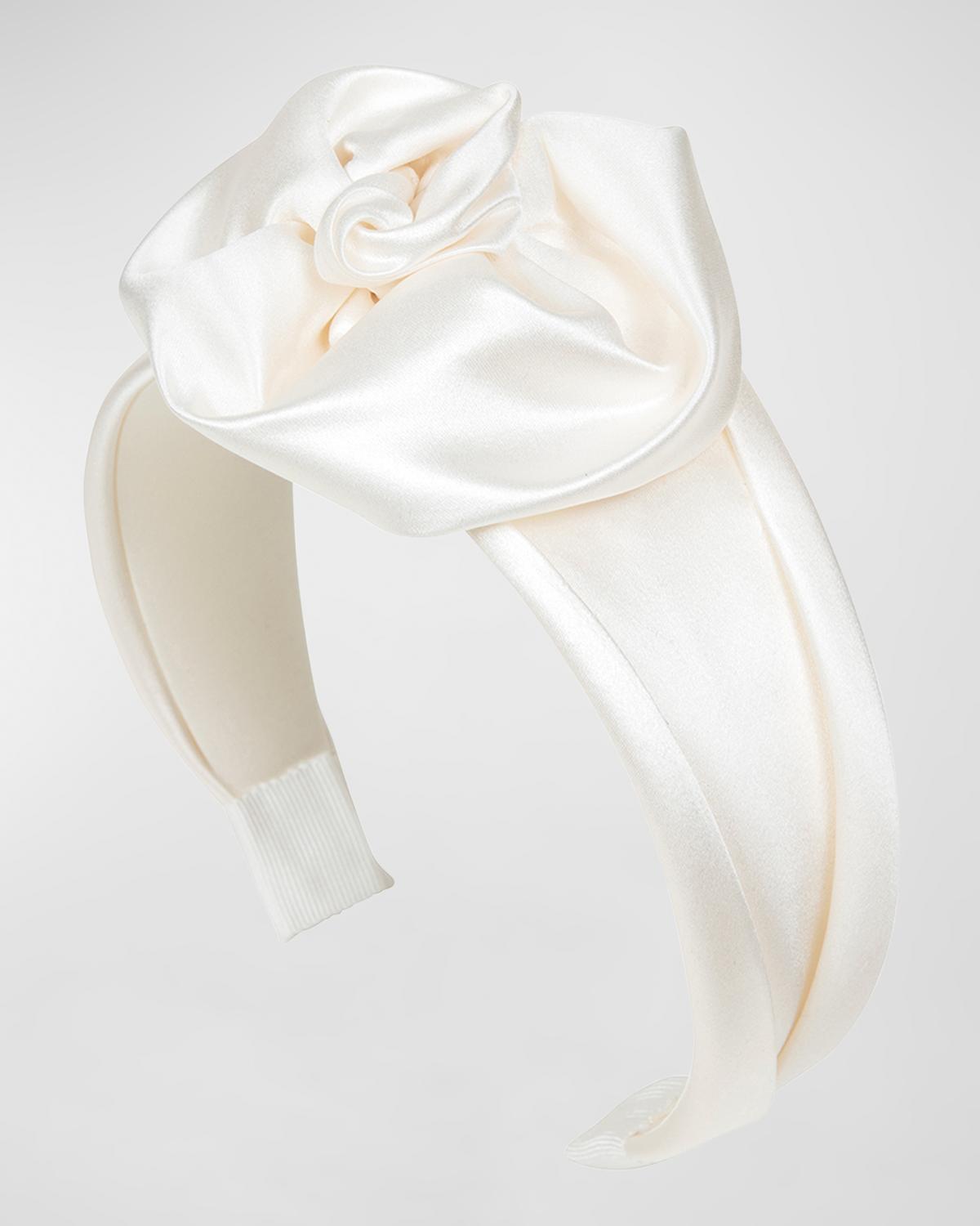 Jennifer Behr Rosalina Silk Wide Headband