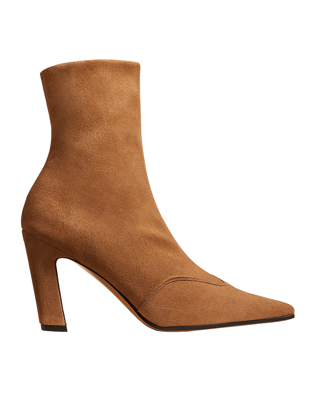 Khaite Nevada Suede Ankle Booties