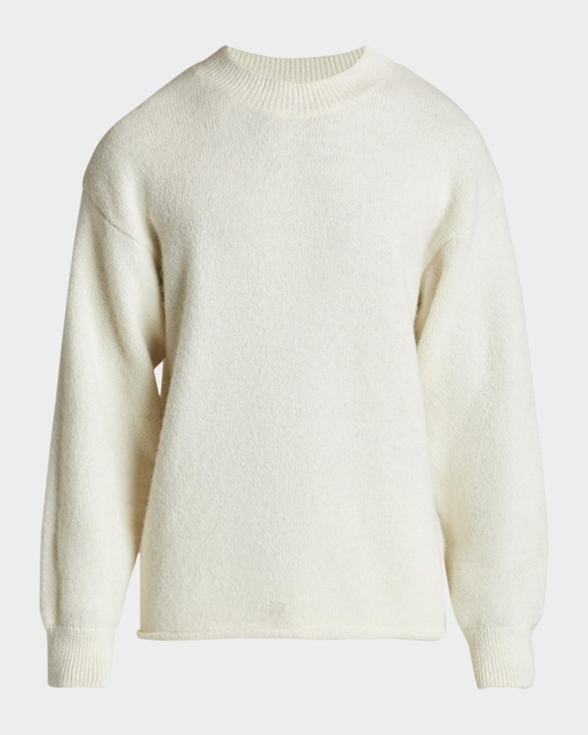 Jacquemus Men's Brushed Logo Sweater