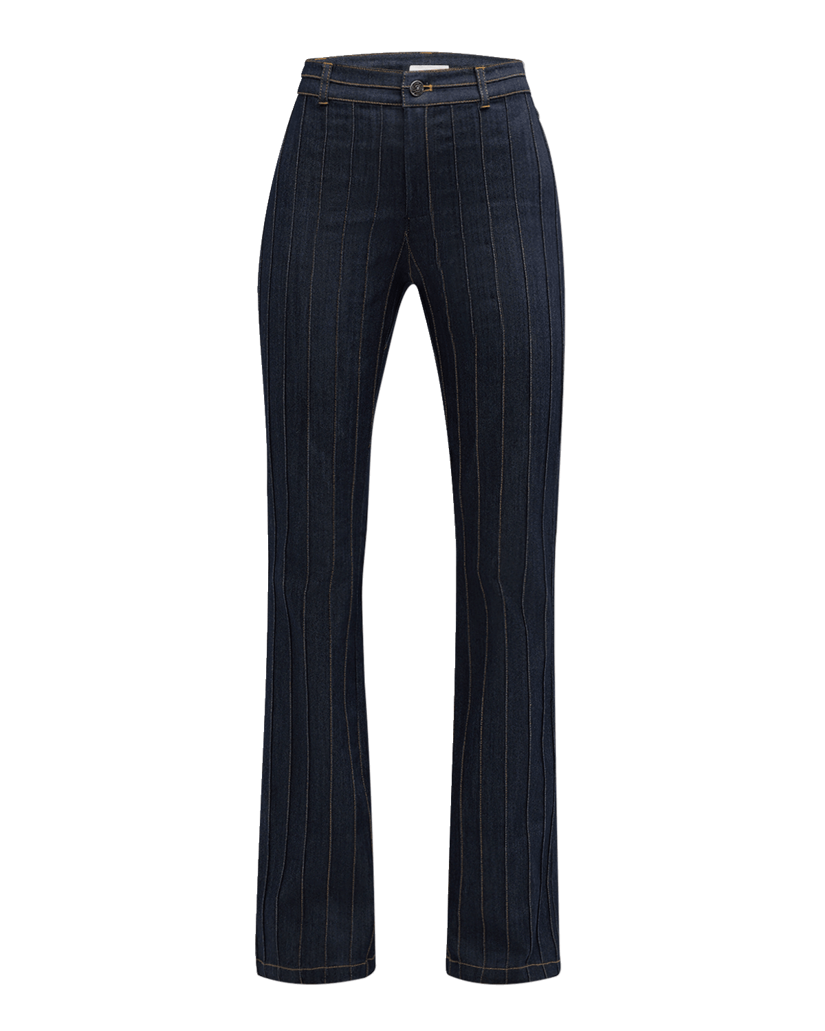 Cinq a Sept Alina Pinstripe Denim Bootcut Pants