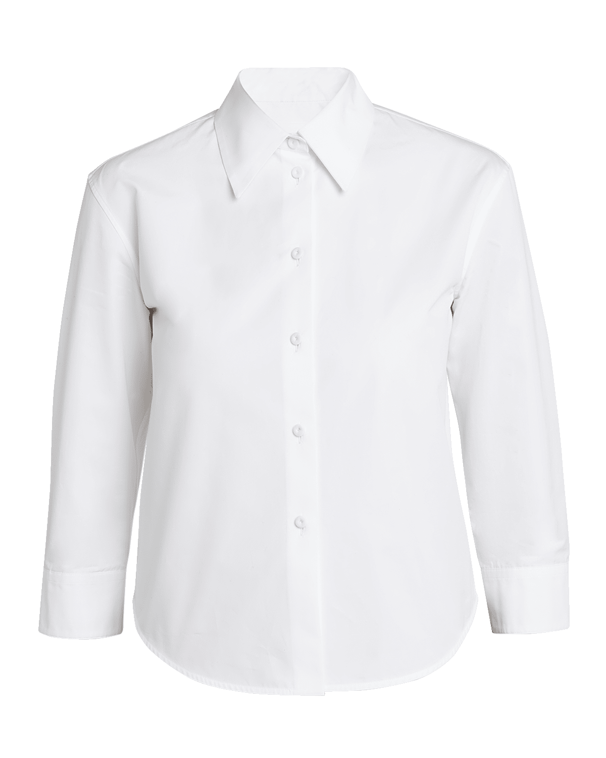 Jil Sander Bracelet-Sleeve Collared Shirt