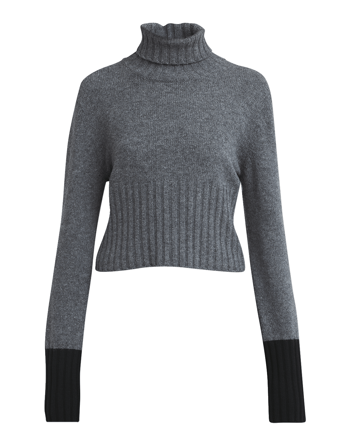 Plan C Turtleneck Button Knit Sweater