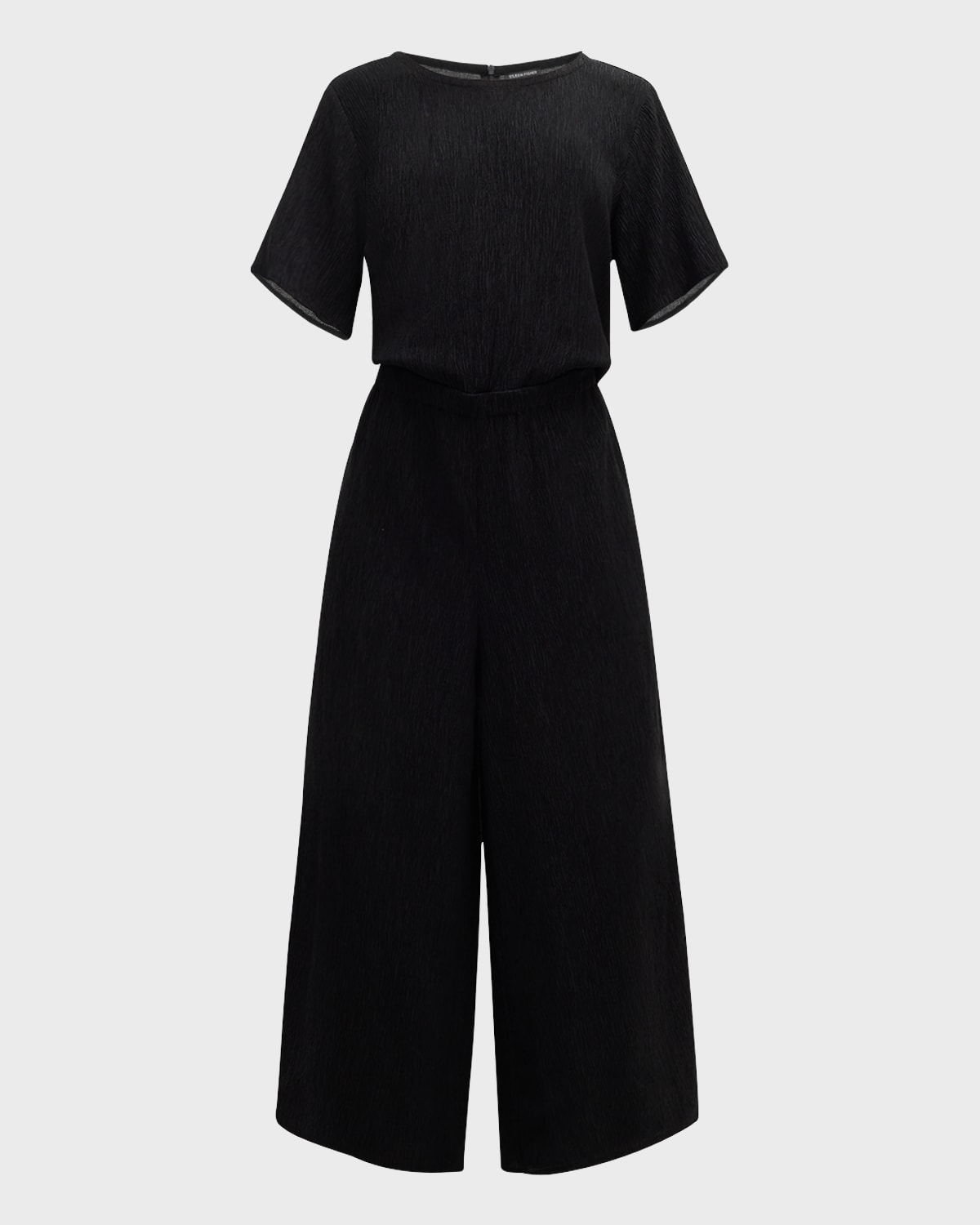 ALICE + OLIVIA Black Kinley Tie popular Shoulder Gaucho Wide Leg Denim Jumpsuit - 24