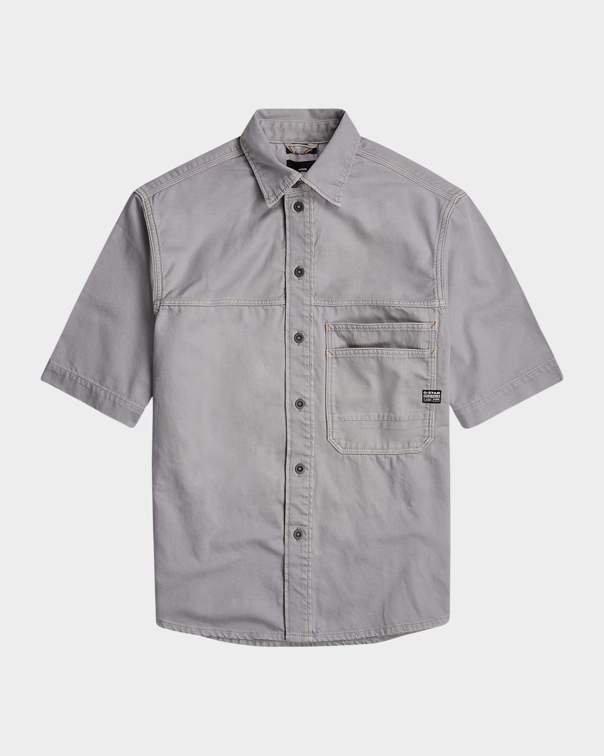 G-STAR RAW Men's Double-Pocket Relaxed Shirt
