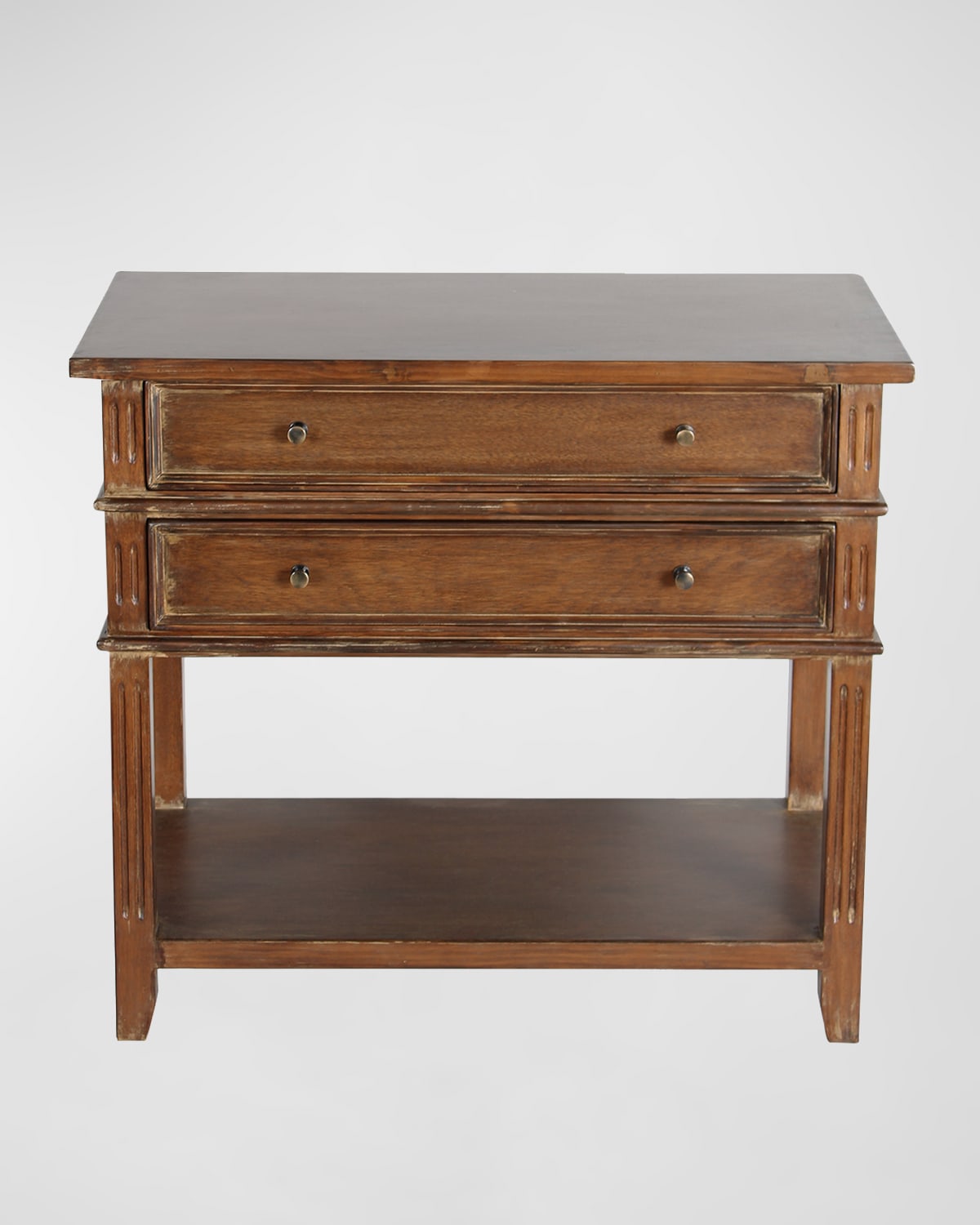 Peninsula Home Collection Madrid Nightstand In Brown