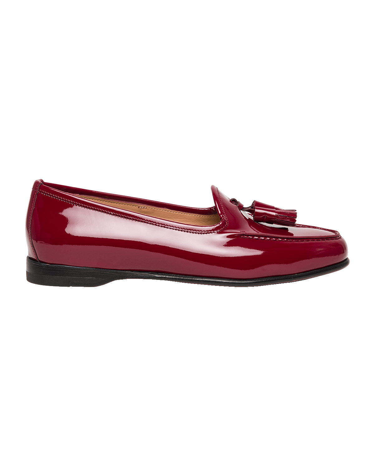 Santoni Andrea Patent Tassel Loafers