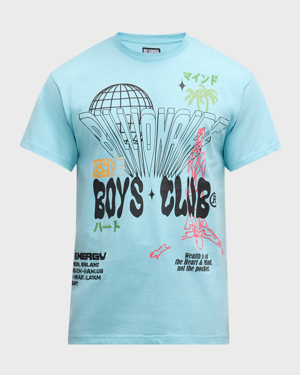 Billionaire Boys Club Men's Billionaire Boys Around The World T-Shirt