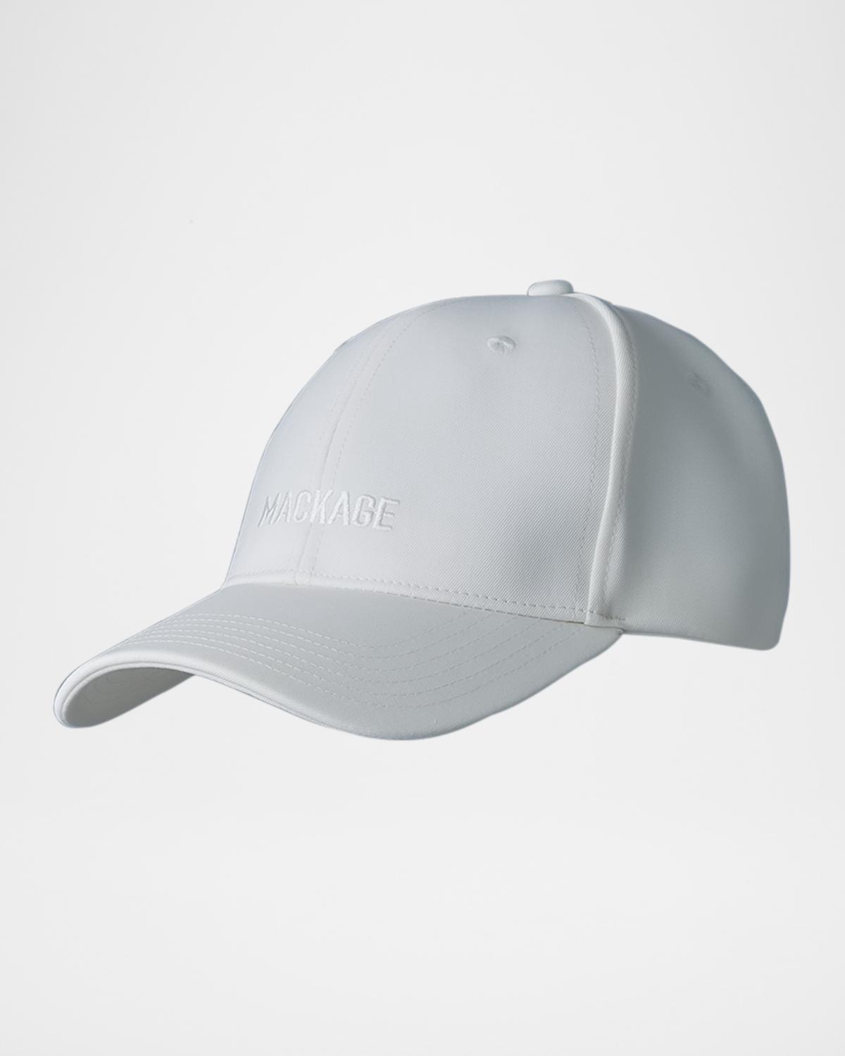 Mackage Men's Anderson-W Wool Logo Baseball Cap