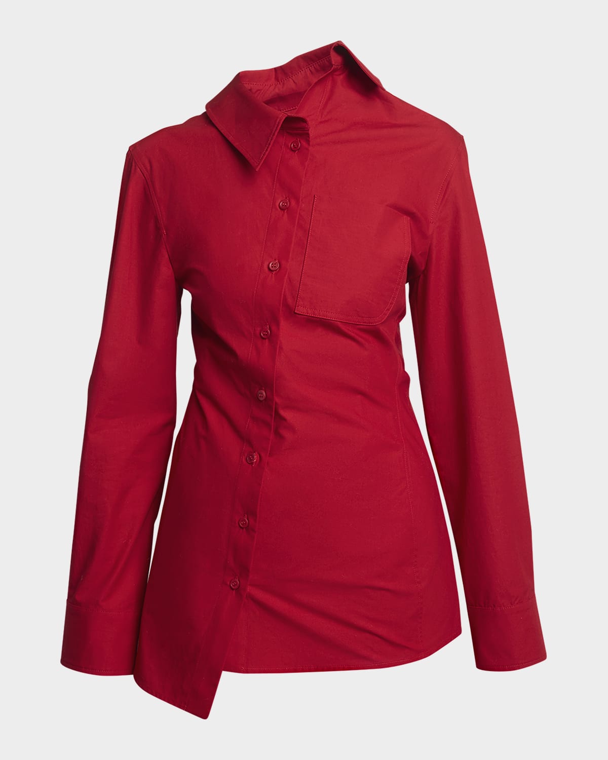 Jacquemus Pablo Twisted Button-Down Shirt