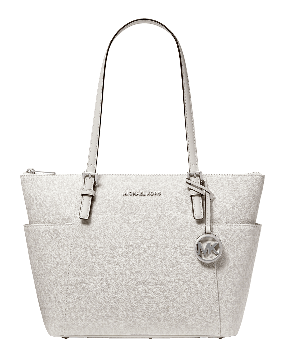 MICHAEL Michael Kors East-West Monogram Leather Tote Bag