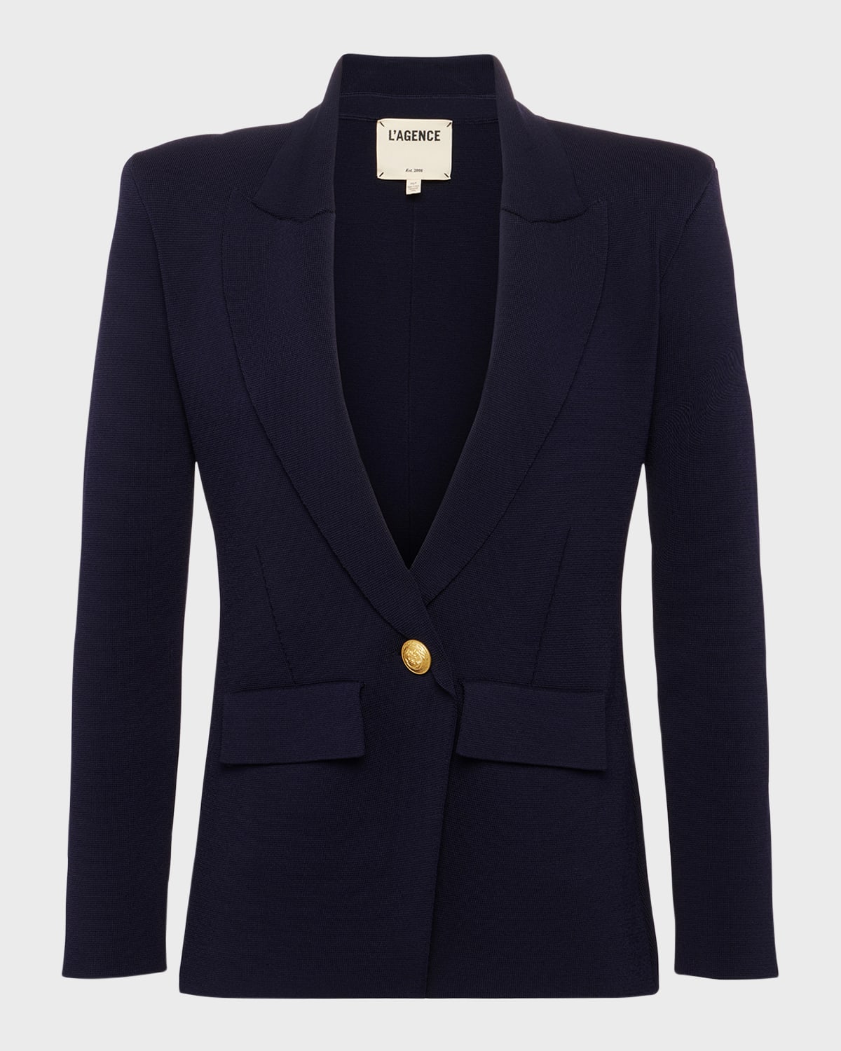 L'Agence Chamberlain Knit Blazer