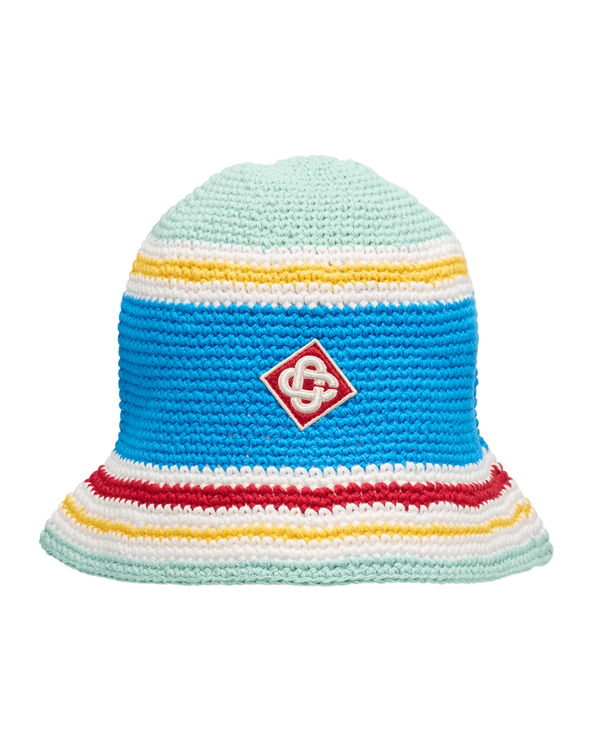 CASABLANCA Men's Monogram Crochet Bucket Hat