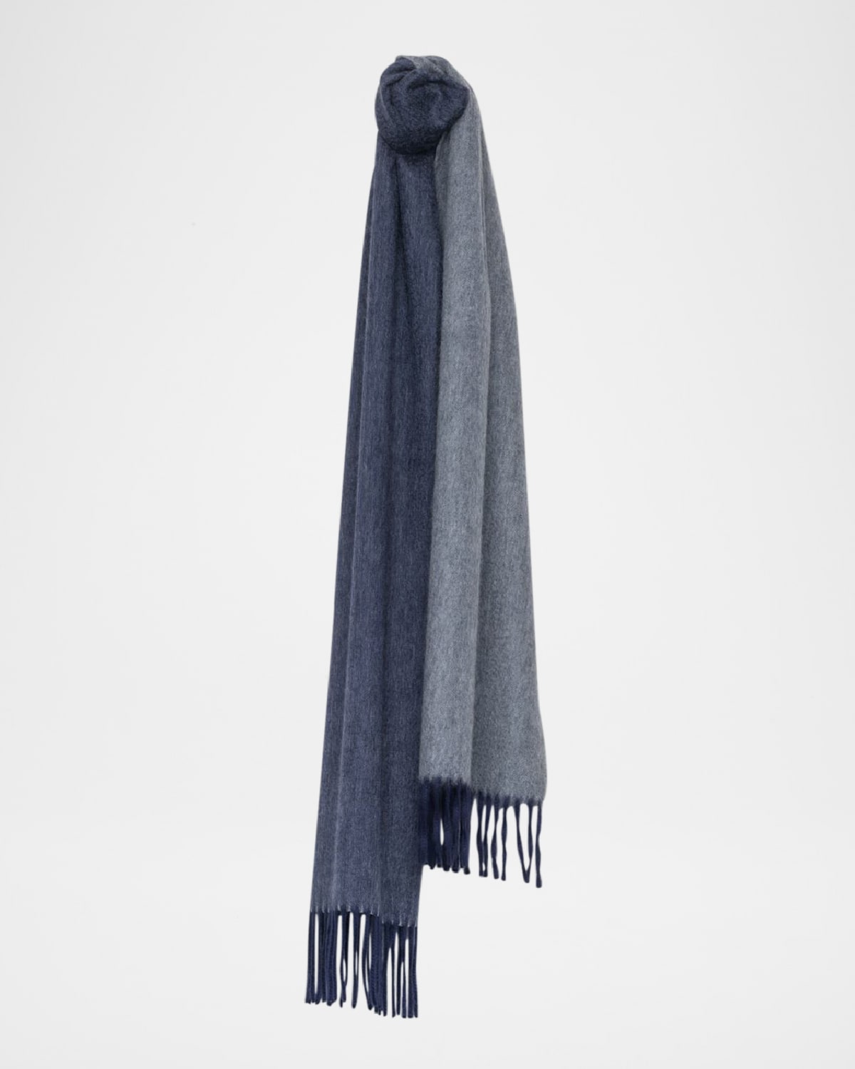 Begg x Co Men 's Arran Reversible Cashmere Scarf
