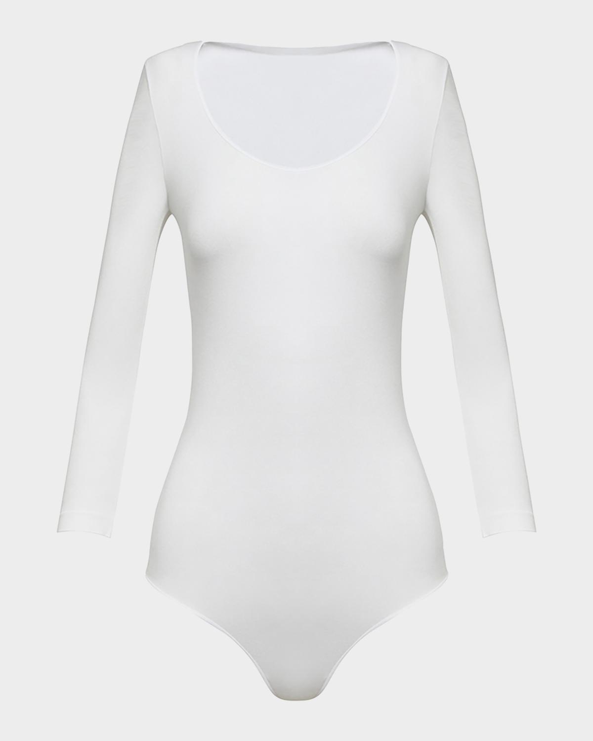 Wolford Tokio 3/4-Sleeve String Bodysuit