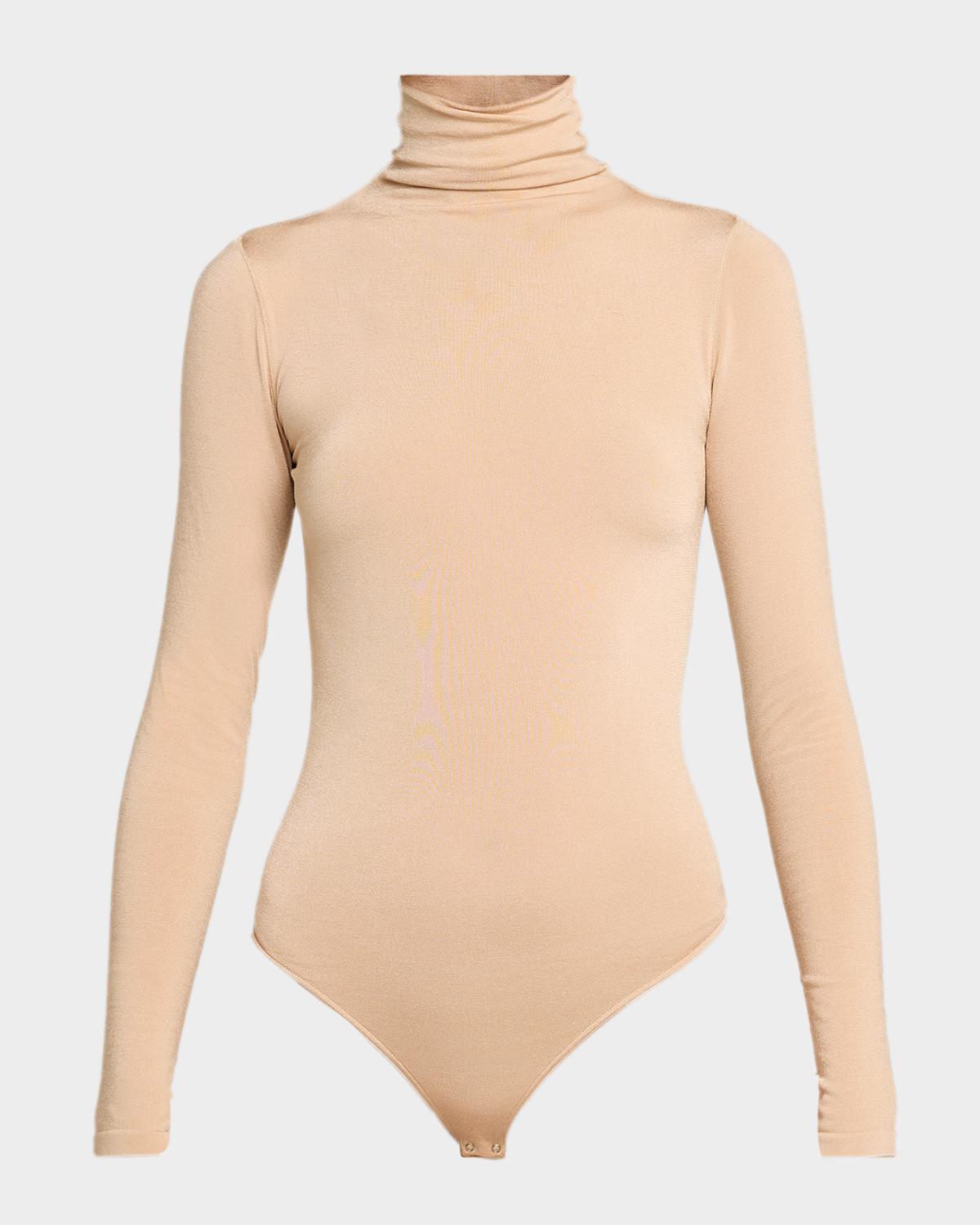 Wolford Colorado Turtleneck Thong Bodysuit