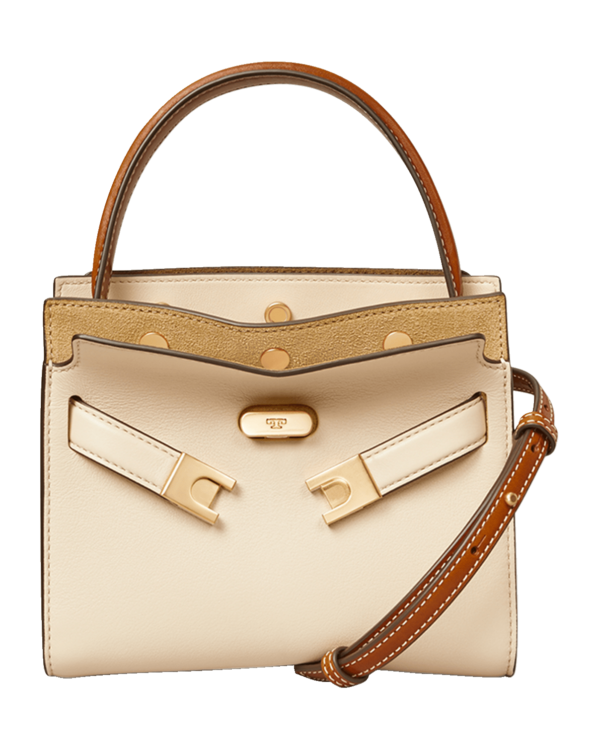 Tory Burch Lee Radziwill Petite Double Top-Handle Bag